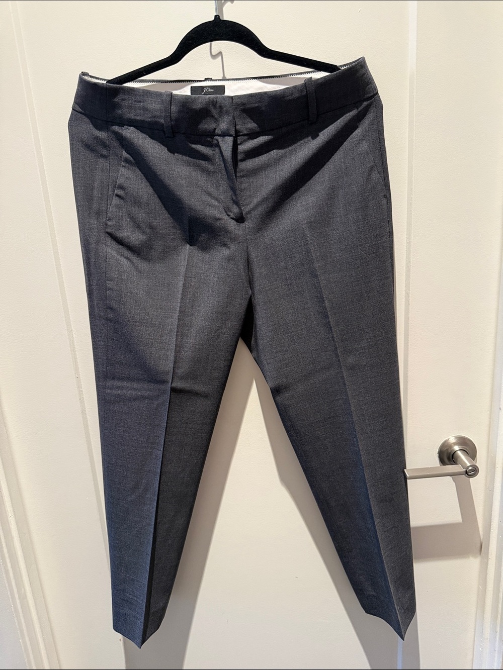 J. Crew Women's Gray Tailored Trousers